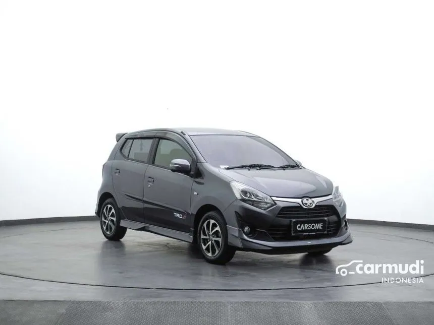 Jual Mobil Toyota Agya 2019 TRD 1.2 di DKI Jakarta Automatic Hatchback Abu