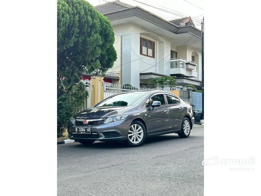 Jual Mobil Honda Civic 2013 1.8 di Jawa Barat Automatic Sedan Abu