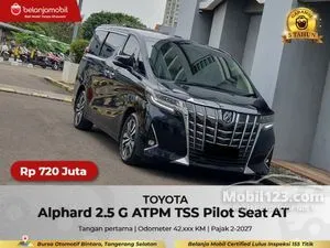 2022 Toyota Alphard 2.5 G MPV