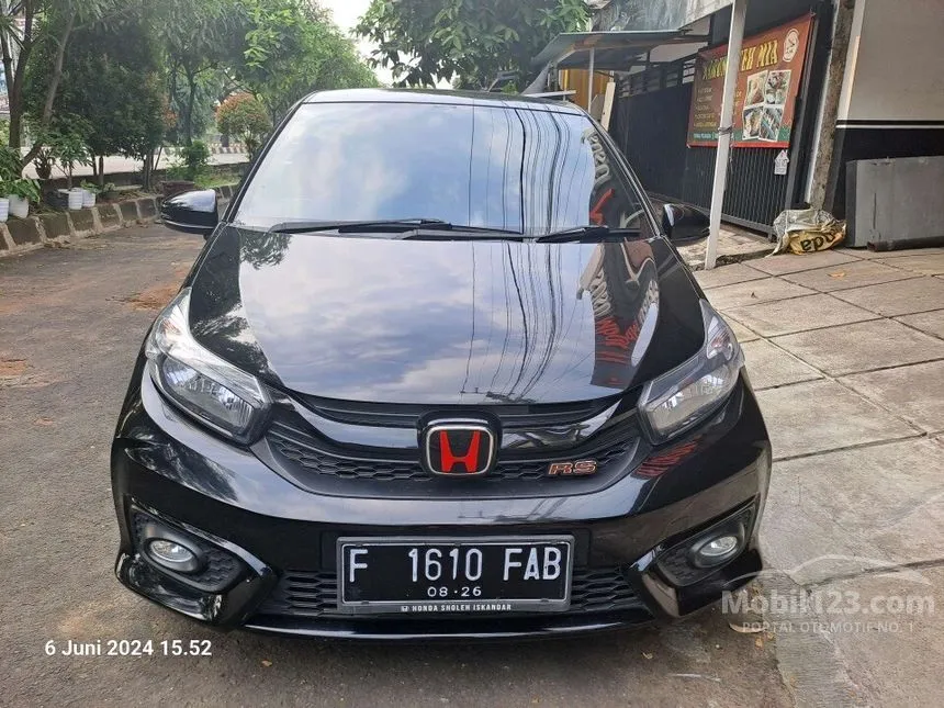 Jual Mobil Honda Brio 2021 RS 1.2 di Banten Automatic Hatchback Hitam Rp 178.000.000