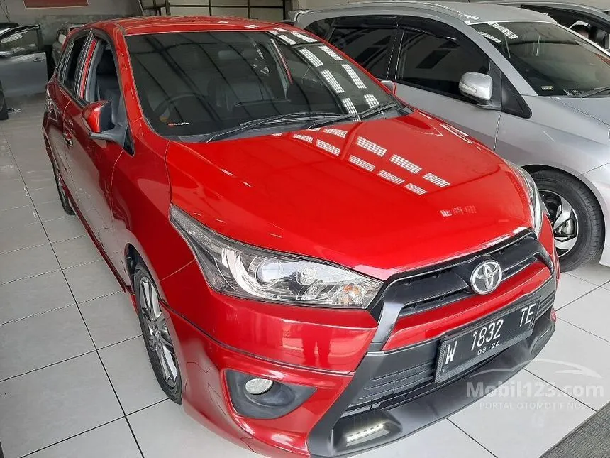 Jual Mobil Toyota Yaris 2014 TRD Sportivo 1.5 di Jawa Timur Automatic Hatchback Merah Rp 178.000.007