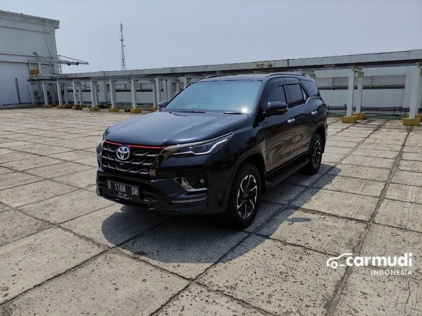 Jual Mobil Toyota Fortuner 2021 TRD 2.4 di DKI Jakarta Automatic SUV Hitam Rp 437.000.000