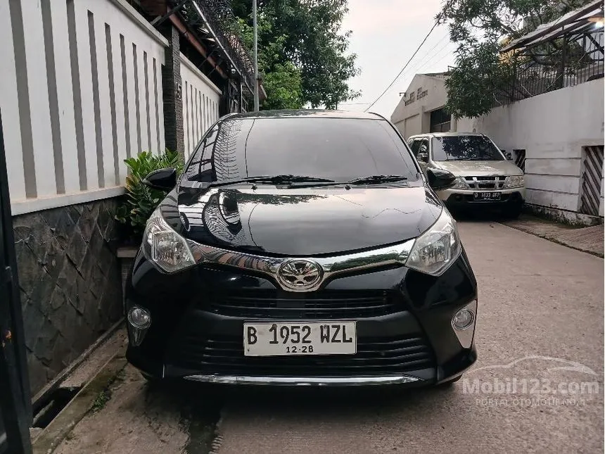 Jual Mobil Toyota Calya 2018 G 1.2 di Banten Automatic MPV Hitam Rp 115.000.000