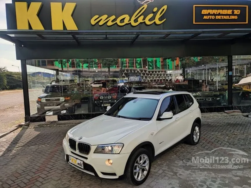 Jual Mobil BMW X3 2013 xDrive20i xLine 2.0 di Jawa Timur Automatic SUV Putih Rp 288.000.000