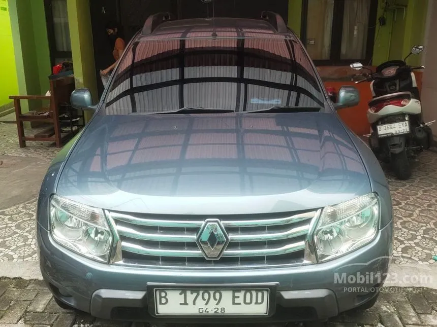 Jual Mobil Renault Duster 2014 RxL 1.5 di Jawa Barat Manual SUV Abu