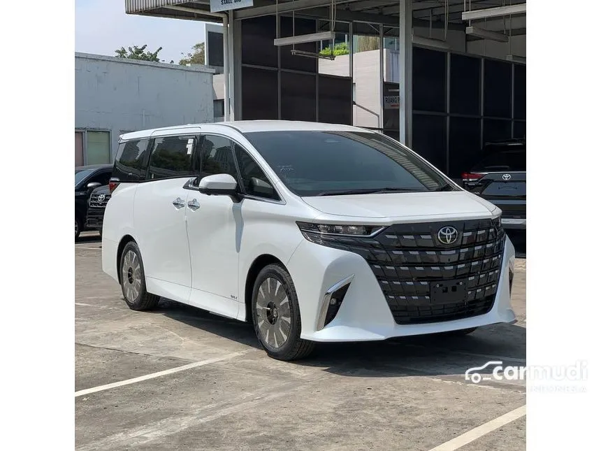 Jual Mobil Toyota Alphard 2024 HEV (Premium Color) 2.5 di Sumatera Selatan Automatic MPV Putih Rp 1.631.600.000