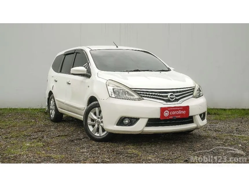 Jual Mobil Nissan Grand Livina 2014 Highway Star 1.5 di Jawa Barat Automatic MPV Putih Rp 93.000.000