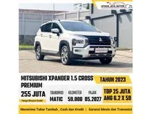 2023 Mitsubishi Xpander Cross 1.5 Premium MPV Matic Putih TDP Ringan Cicilan Terjangkau Kondisi Siap Pakai