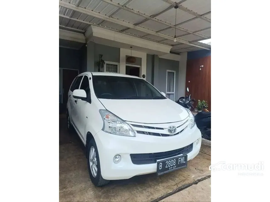 Jual Mobil Toyota Avanza 2014 E 1.3 di Jawa Barat Automatic MPV Putih Rp 111.000.000