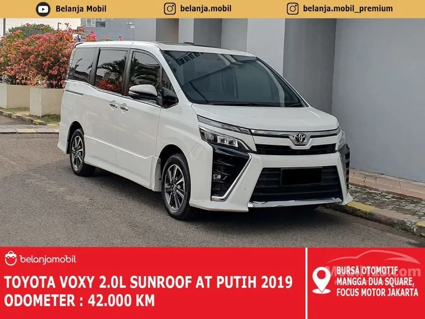 Jual Mobil Toyota Voxy 2019 2.0 di DKI Jakarta Automatic MPV Putih Rp 335.000.000