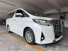 2021 Toyota Alphard 2.5 G UNREG RECON**JBL SOUND 360 CAMERA DIM BSM PRE-CRASH**5 YEARS WARRANTY FREE PETROL SERVICES**CALL OF VIEW CAR READY STOCK**