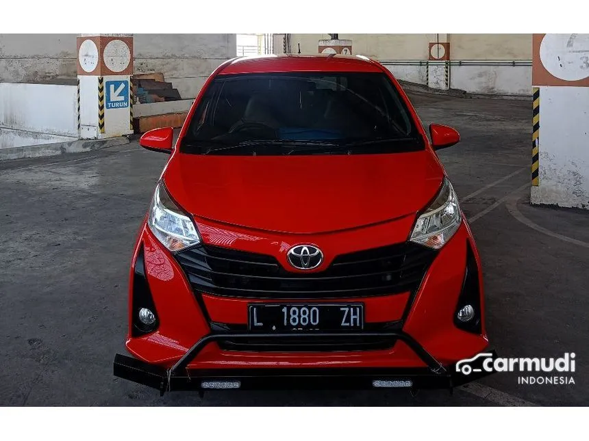 Jual Mobil Toyota Calya 2019 E 1.2 di Jawa Timur Manual MPV Merah Rp 120.000.000