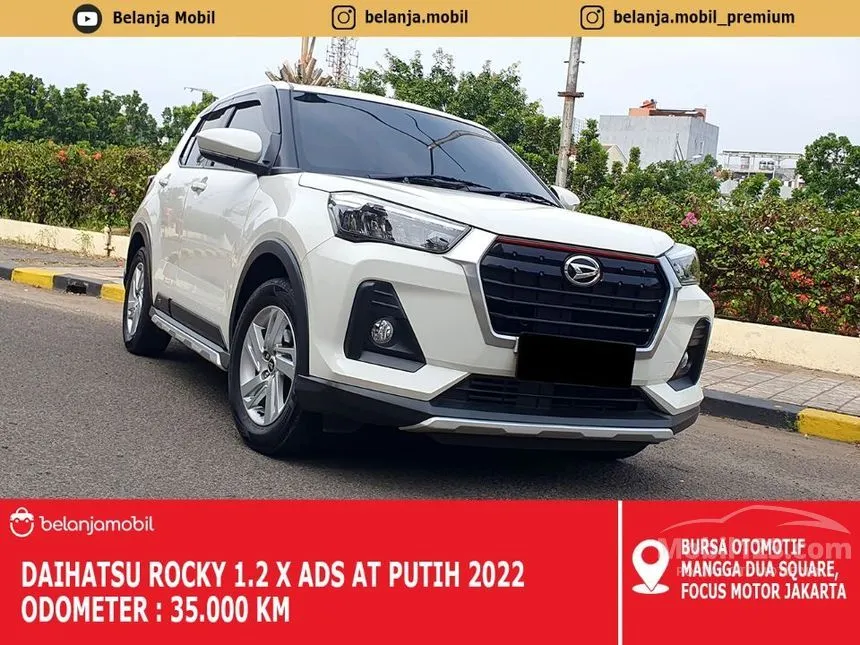 Jual Mobil Daihatsu Rocky 2022 X ADS 1.2 di DKI Jakarta Automatic SUV Putih Rp 180.000.000