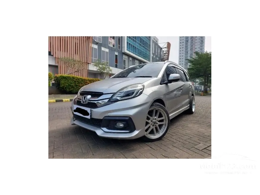 Jual Mobil Honda Mobilio 2015 RS 1.5 di Jawa Barat Automatic MPV Silver Rp 141.000.000