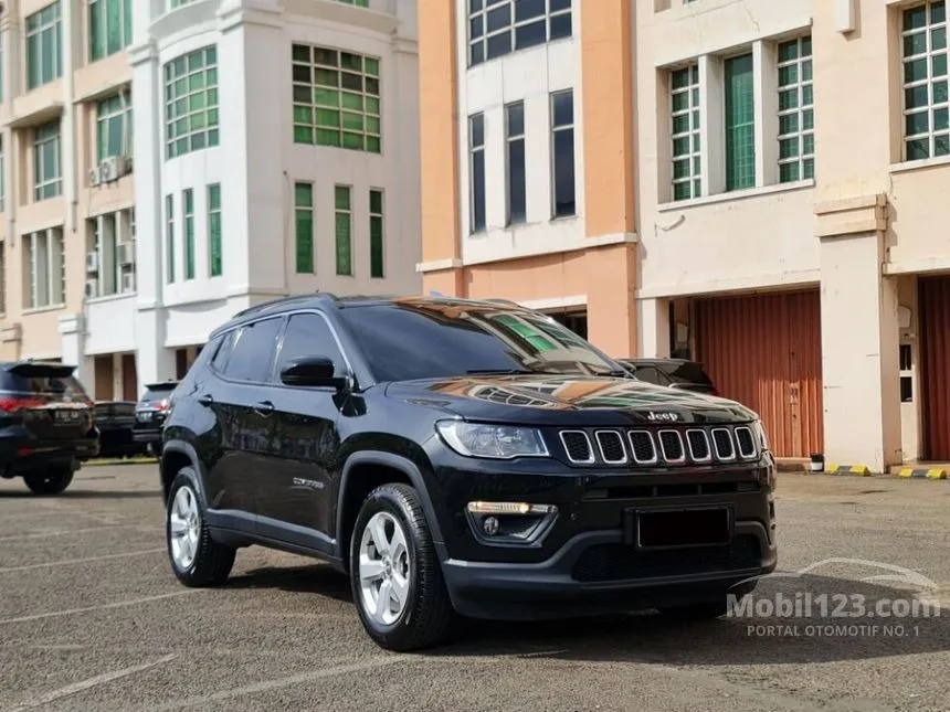 Jual Mobil Jeep Compass 2018 1.4 di Banten Automatic SUV Hitam Rp 290.000.000