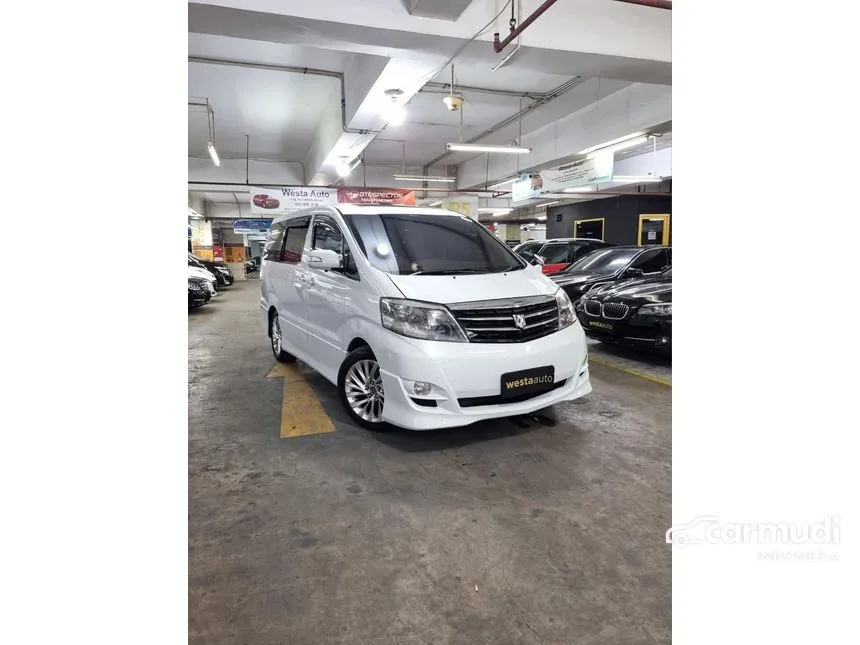 Jual Mobil Toyota Alphard 2006 V 2.4 di DKI Jakarta Automatic Van Wagon Putih Rp 132.000.000