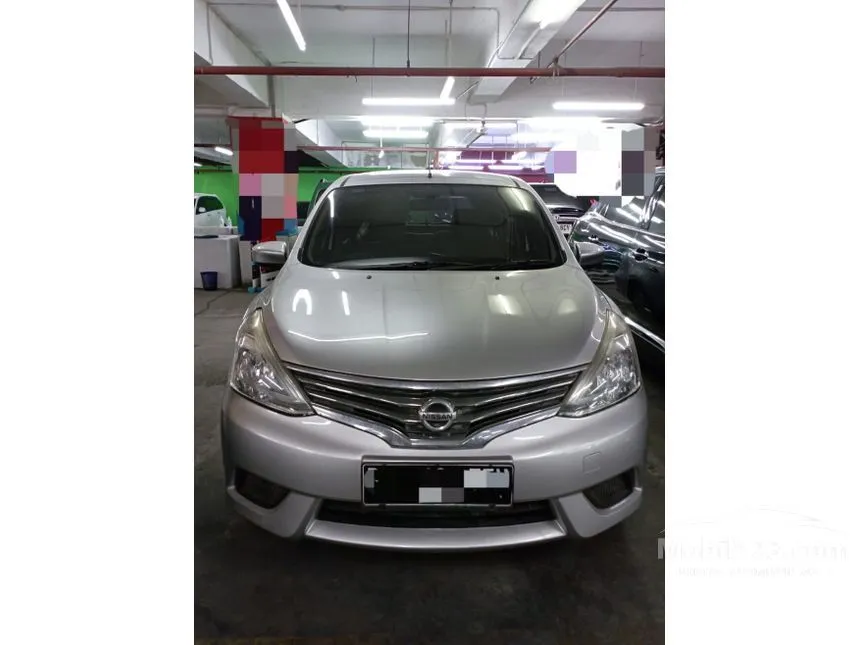 Jual Mobil Nissan Grand Livina 2015 SV 1.5 di Banten Manual MPV Silver Rp 87.000.000
