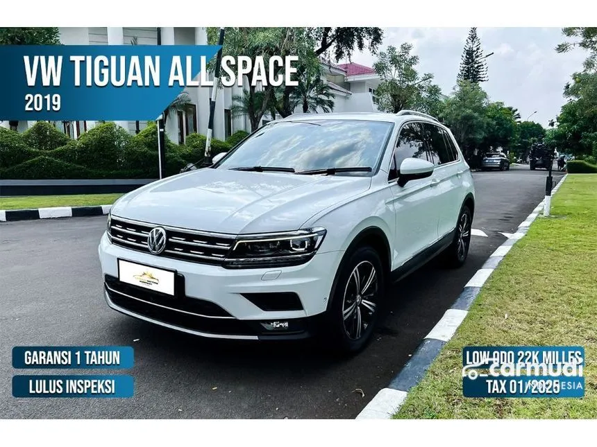 Jual Mobil Volkswagen Tiguan 2019 TSI Allspace 1.4 di Banten Automatic SUV Putih Rp 310.000.000