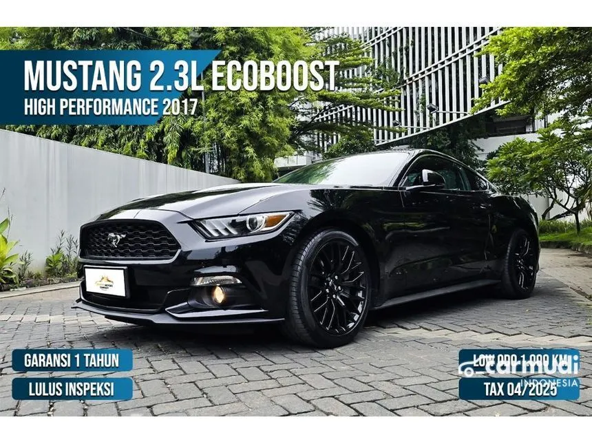 Jual Mobil Ford Mustang 2017 EcoBoost 2.3 di DKI Jakarta Automatic Fastback Hitam Rp 925.000.000