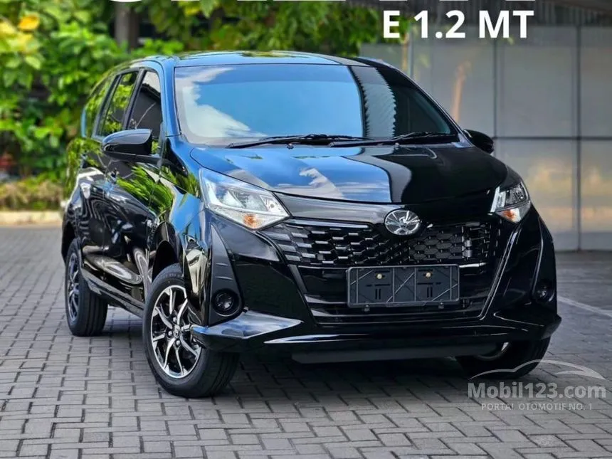 Jual Mobil Toyota Calya 2024 E 1.2 di Jawa Barat Manual MPV Hitam Rp 159.300.000