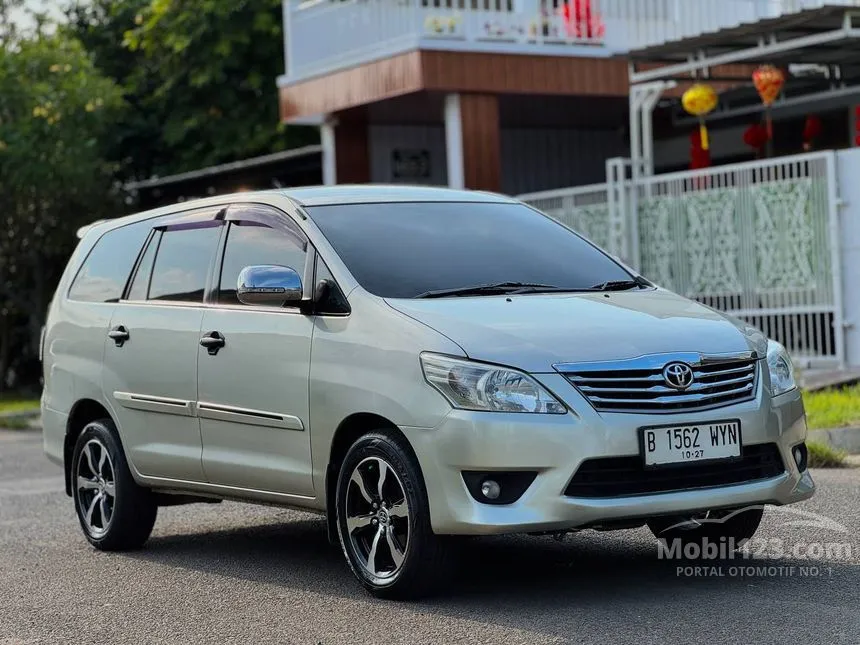 Jual Mobil Toyota Kijang Innova 2012 G 2.5 di Banten Automatic MPV Silver Rp 195.000.000