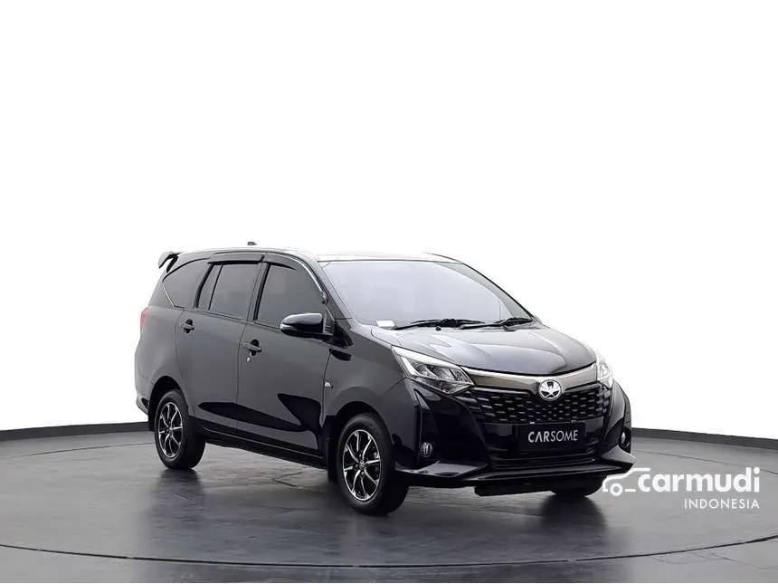 Jual Mobil Toyota Calya 2023 G 1.2 di Banten Automatic MPV Hitam Rp 150.000.000
