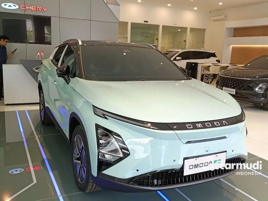 Jual Mobil Chery Omoda E5 2024 EV di Banten Automatic Wagon Biru Rp 400.000.000