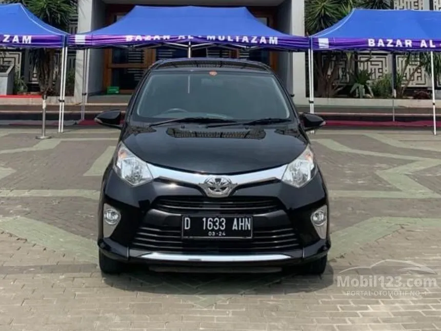 Jual Mobil Toyota Calya 2019 G 1.2 di Jawa Barat Manual MPV Hitam Rp 121.000.000
