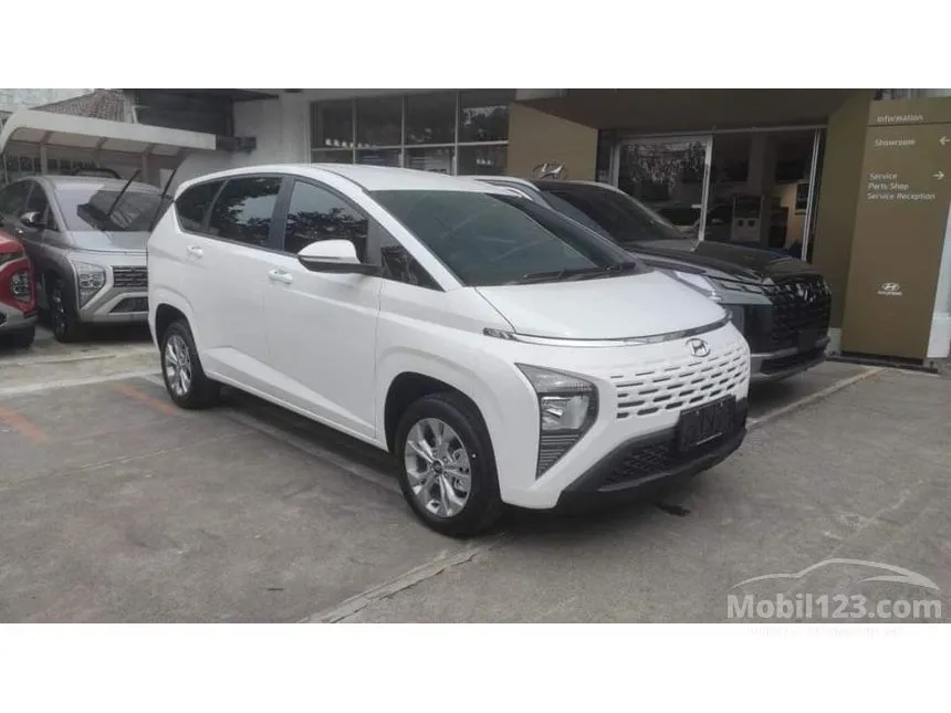 Jual Mobil Hyundai Stargazer 2024 Essential 1.5 di Banten Automatic Wagon Putih Rp 250.000.000