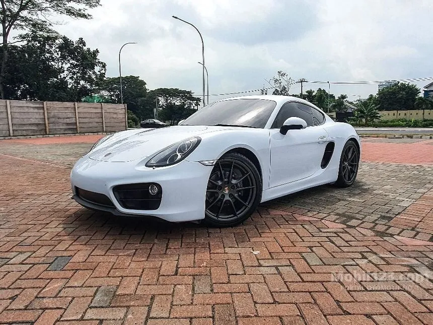Jual Mobil Porsche Cayman 2014 2.7 di Banten Automatic Coupe Hitam Rp 1.125.000.000