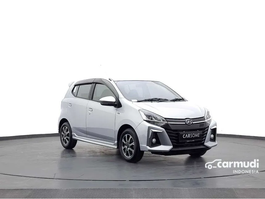 Jual Mobil Daihatsu Ayla 2022 R 1.2 di Jawa Barat Manual Hatchback Silver Rp 120.000.000
