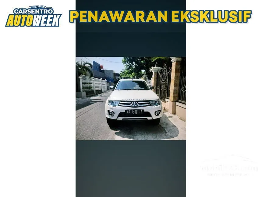 Jual Mobil Mitsubishi Pajero Sport 2014 Dakar 2.5 di Jawa Tengah Automatic SUV Putih Rp 288.500.000