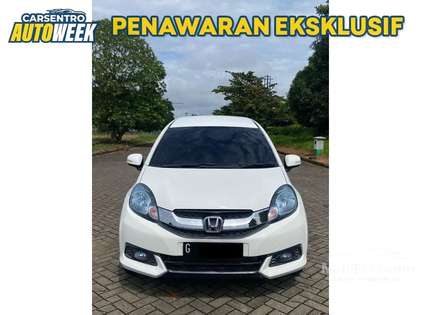 Jual Mobil Honda Mobilio 2014 E 1.5 di Jawa Tengah Automatic MPV Putih Rp 130.000.000