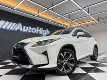2018 Lexus RX 300 2.0 Luxury SUV [Km30.000] Nik2018 White On Brown Panoramic Sunroof PBD Record ATPM #RX300 Luxury #AUTOHIGH #BEST OFFER