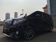 2015 Toyota Alphard 2.5 X Van Wagon CBU Black On Beige TDP200JT Like New