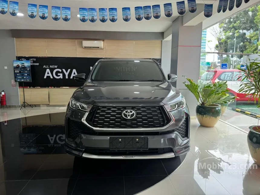 Jual Mobil Toyota Kijang Innova Zenix 2024 V HV 2.0 di Banten Automatic Wagon Abu