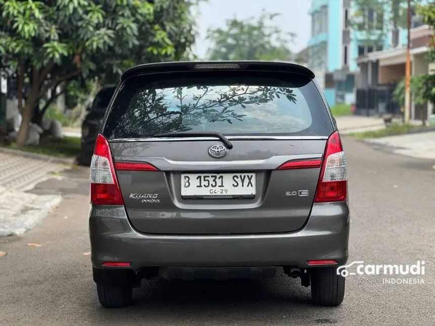 2014 Toyota Kijang Innova E MPV
