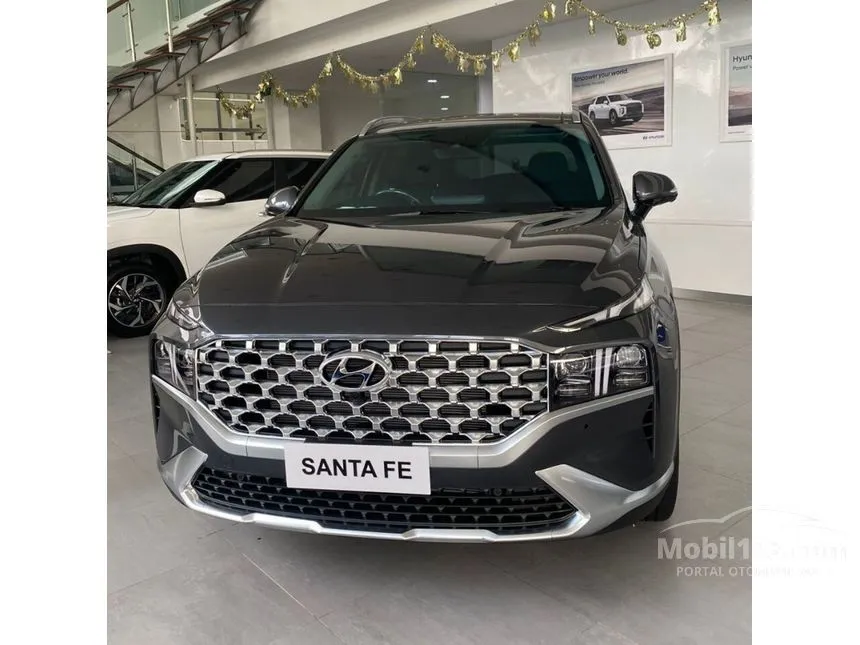 Jual Mobil Hyundai Santa Fe 2023 CRDi Signature 2.2 di Banten Automatic SUV Abu