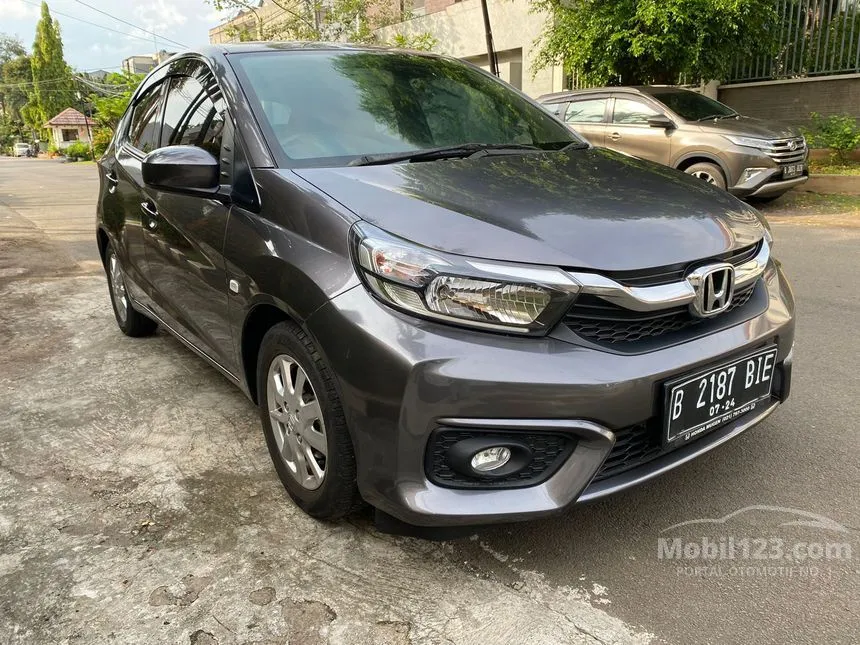 Jual Mobil Honda Brio 2019 Satya E 1.2 di Banten Automatic Hatchback Abu
