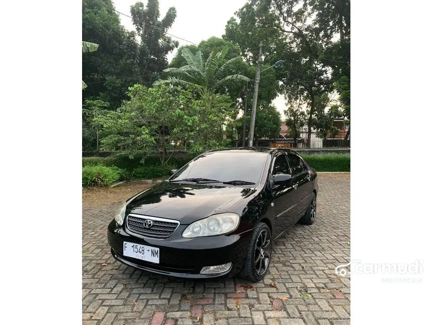 Jual Mobil Toyota Corolla Altis 2004 G 1.8 di DKI Jakarta Automatic Sedan Hitam Rp 60.000.000