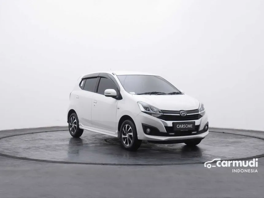 Jual Mobil Daihatsu Ayla 2018 R 1.2 di Jawa Barat Manual Hatchback Putih Rp 105.000.000