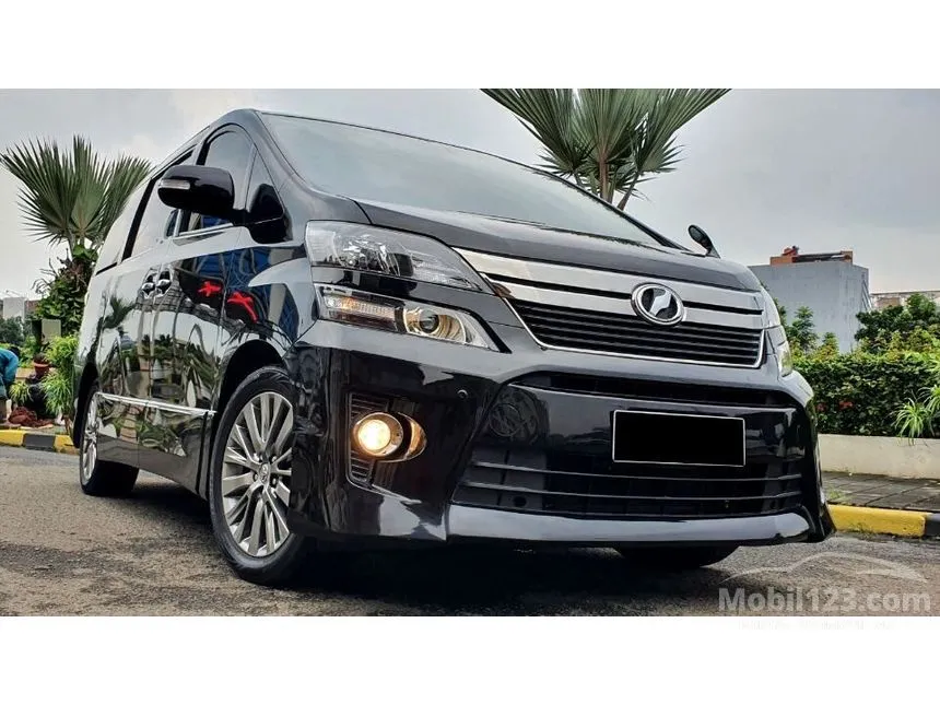 Jual Mobil Toyota Vellfire 2014 Z 2.4 di DKI Jakarta Automatic Van Wagon Hitam Rp 385.000.000