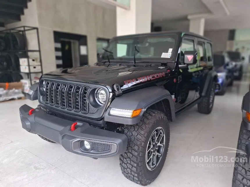 Jual Mobil Jeep Wrangler 2024 Rubicon Unlimited 4 Door 2.0 di DKI Jakarta Automatic SUV Hitam Rp 2.395.000.000