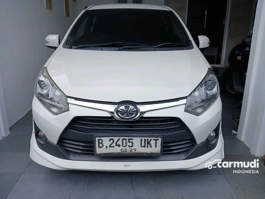 Jual Mobil Toyota Agya 2019 TRD 1.2 di DKI Jakarta Automatic Hatchback Putih Rp 123.000.000