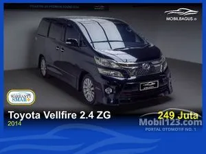 2014 Toyota Vellfire 2.4 ZG MPV