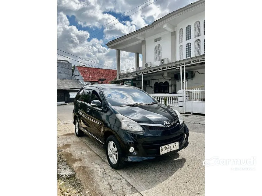 Jual Mobil Toyota Avanza 2012 Veloz 1.5 di DKI Jakarta Automatic MPV Hitam Rp 105.000.000