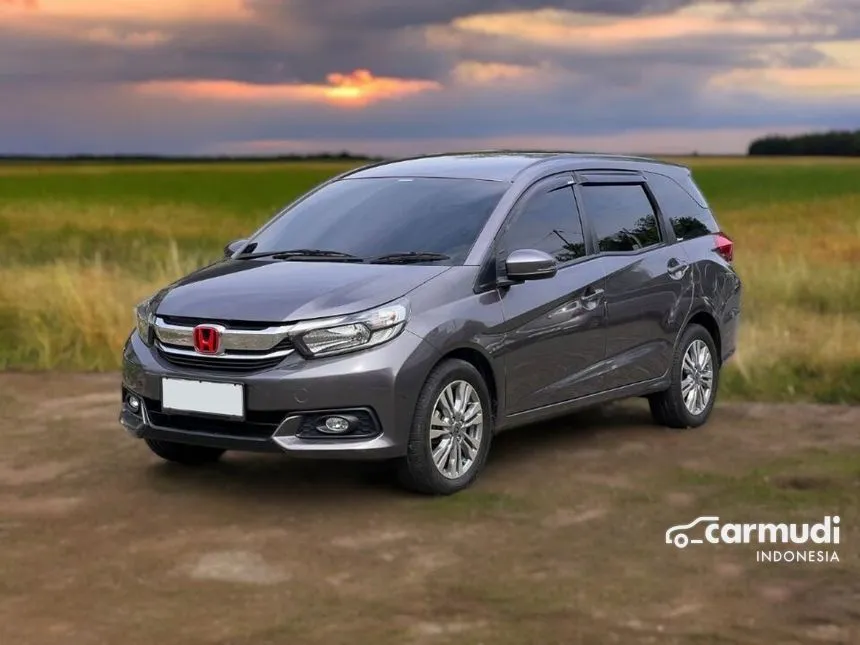 Jual Mobil Honda Mobilio 2017 E 1.5 di Jawa Timur Automatic MPV Abu