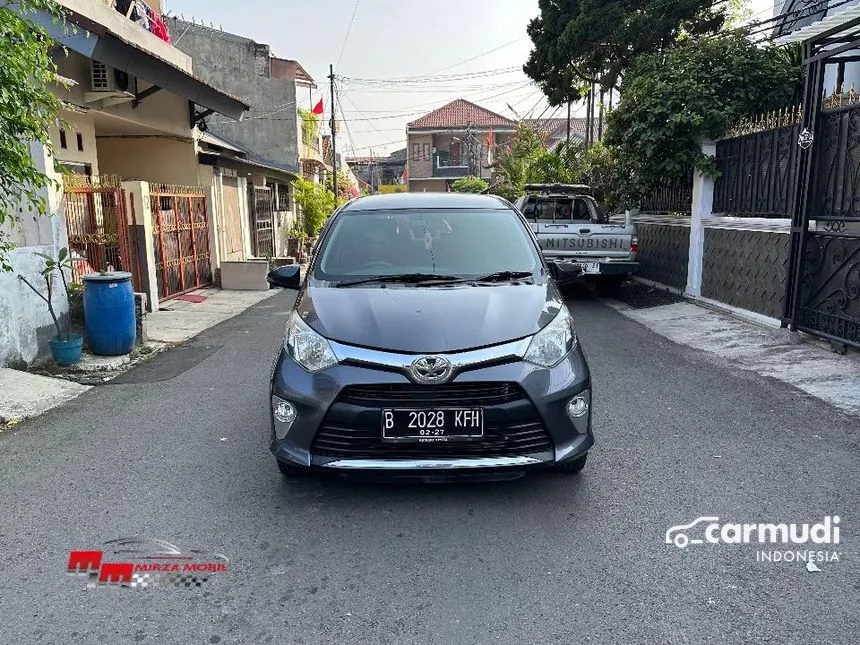 Jual Mobil Toyota Calya 2017 G 1.2 di Jawa Barat Automatic MPV Abu