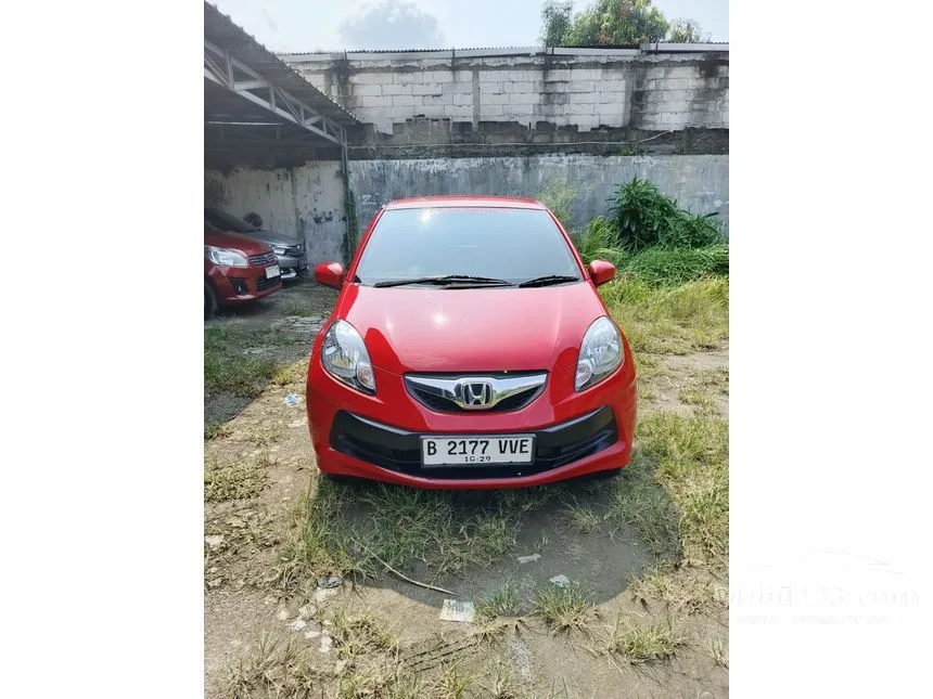 Jual Mobil Honda Brio 2015 Sports E 1.3 di Banten Automatic Hatchback Merah Rp 102.000.000