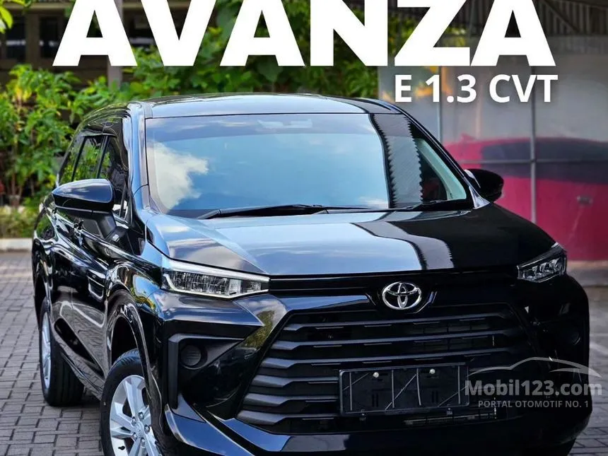 Jual Mobil Toyota Avanza 2024 E 1.3 di DKI Jakarta Automatic MPV Hitam Rp 230.200.000